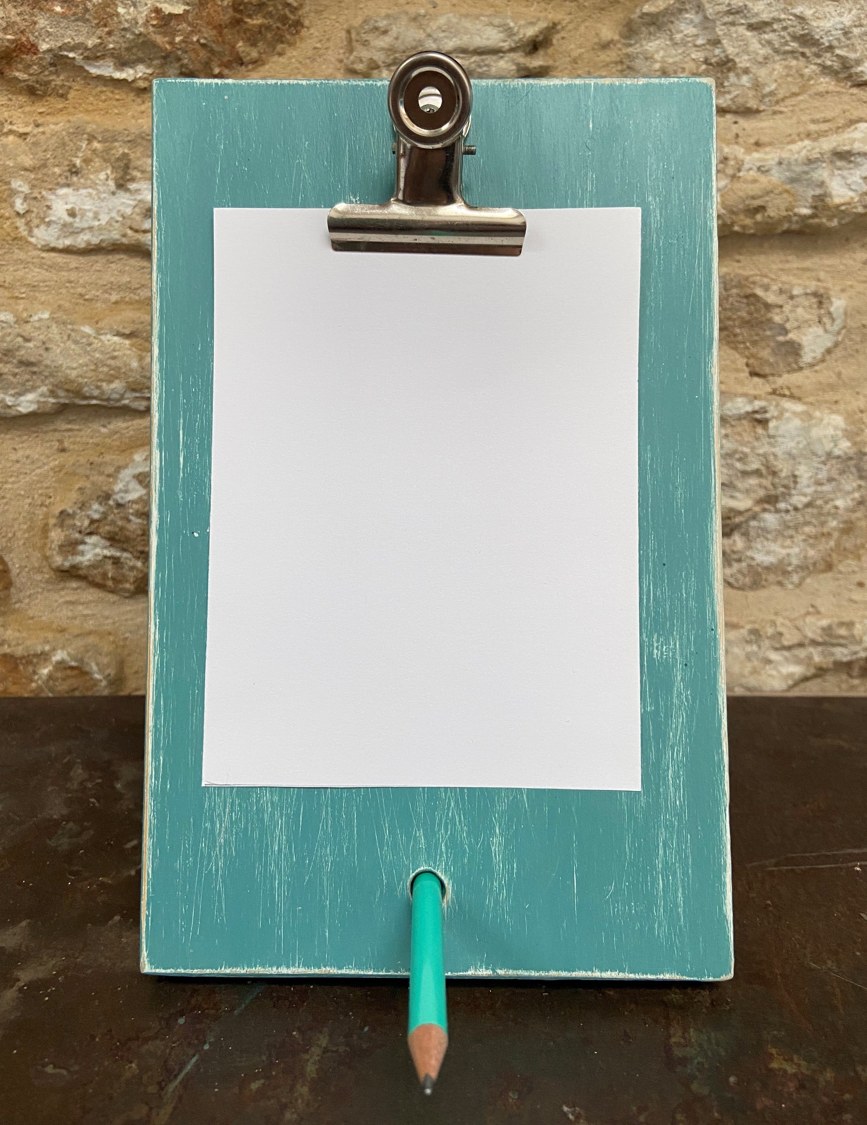 Turquoise Chopping Board Clipboard