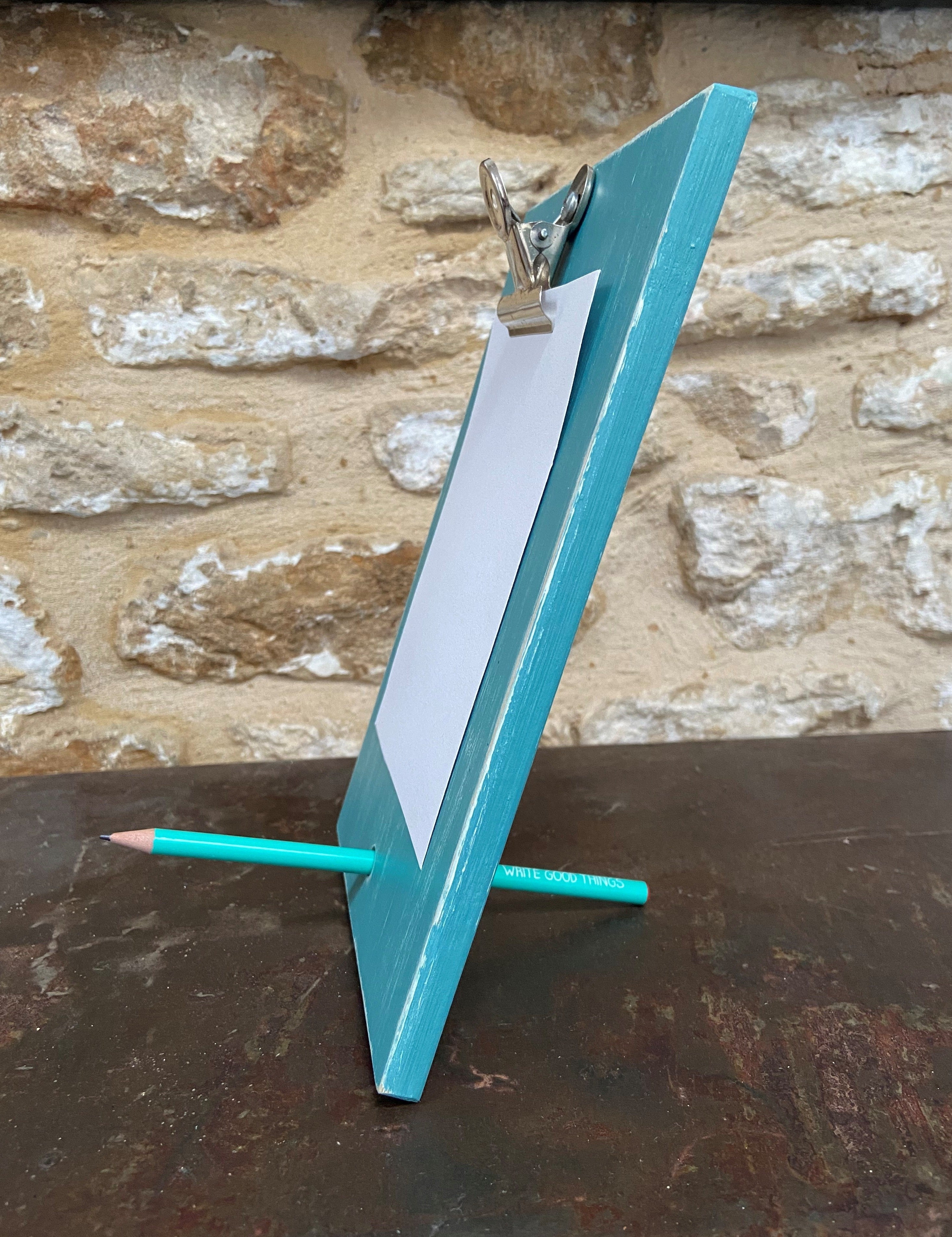 Turquoise Chopping Board Clipboard