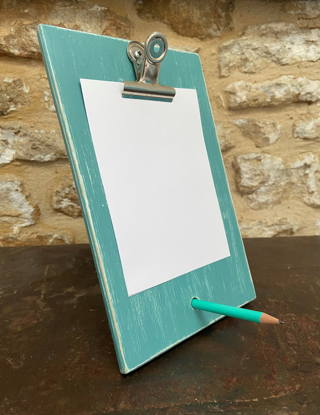 Turquoise Chopping Board Clipboard