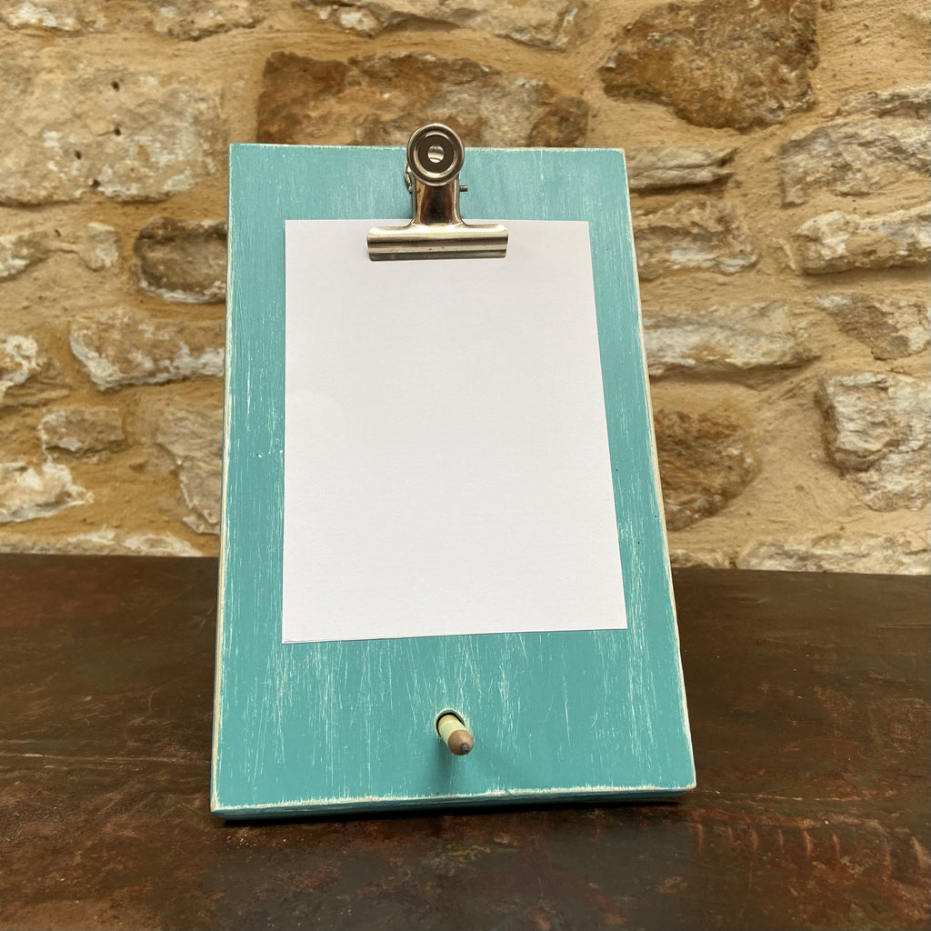 Turquoise Chopping Board Clipboard