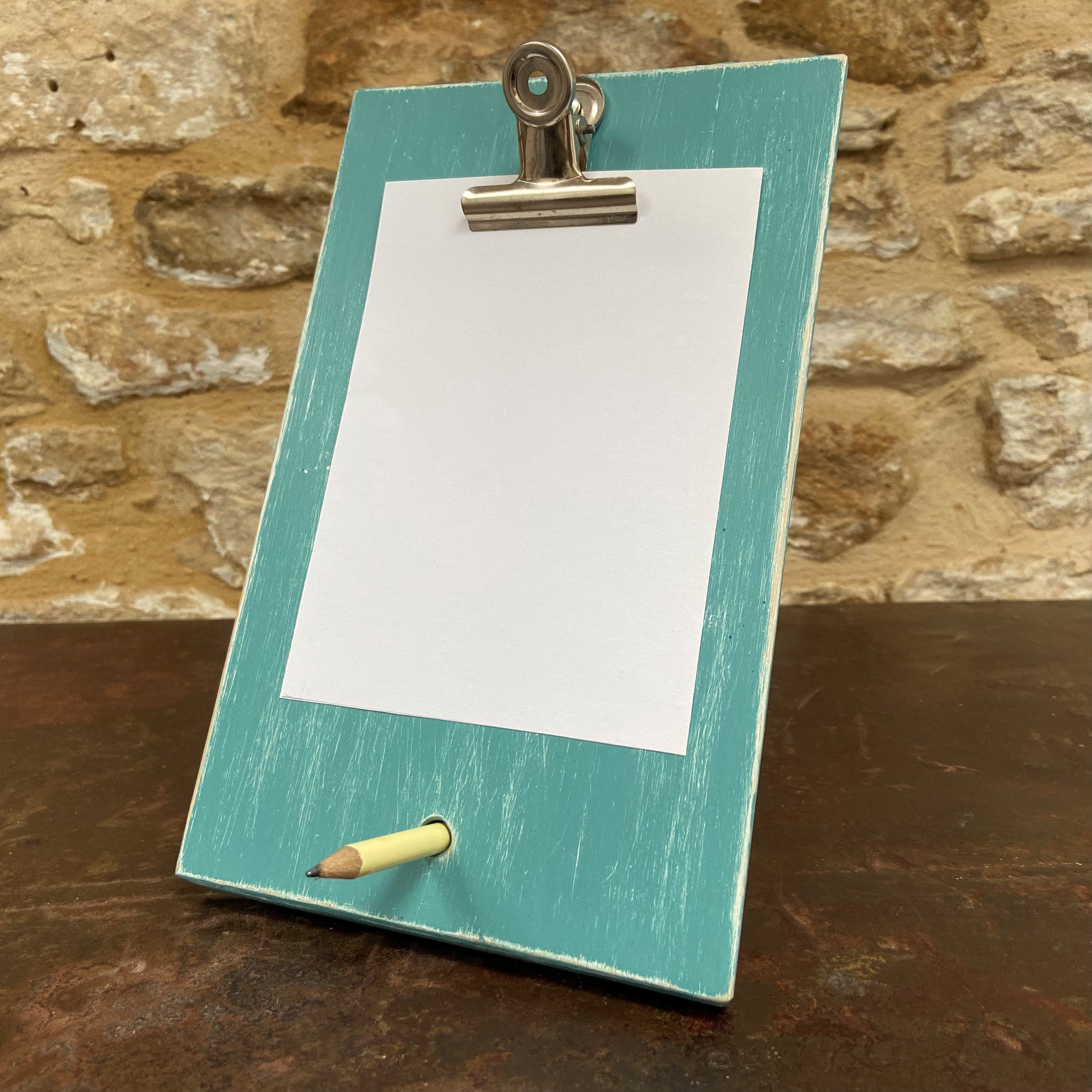 Turquoise Chopping Board Clipboard