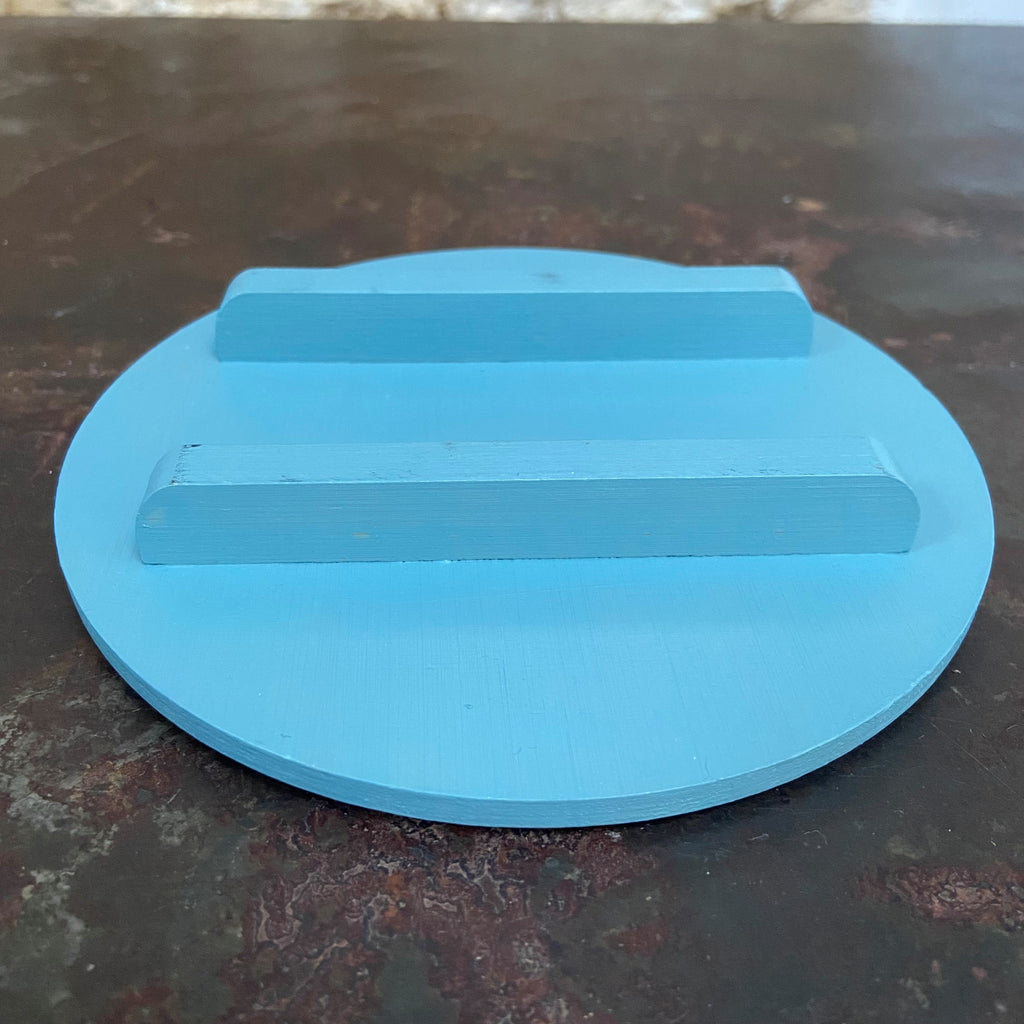 Geometric Stencilled Pot Stand