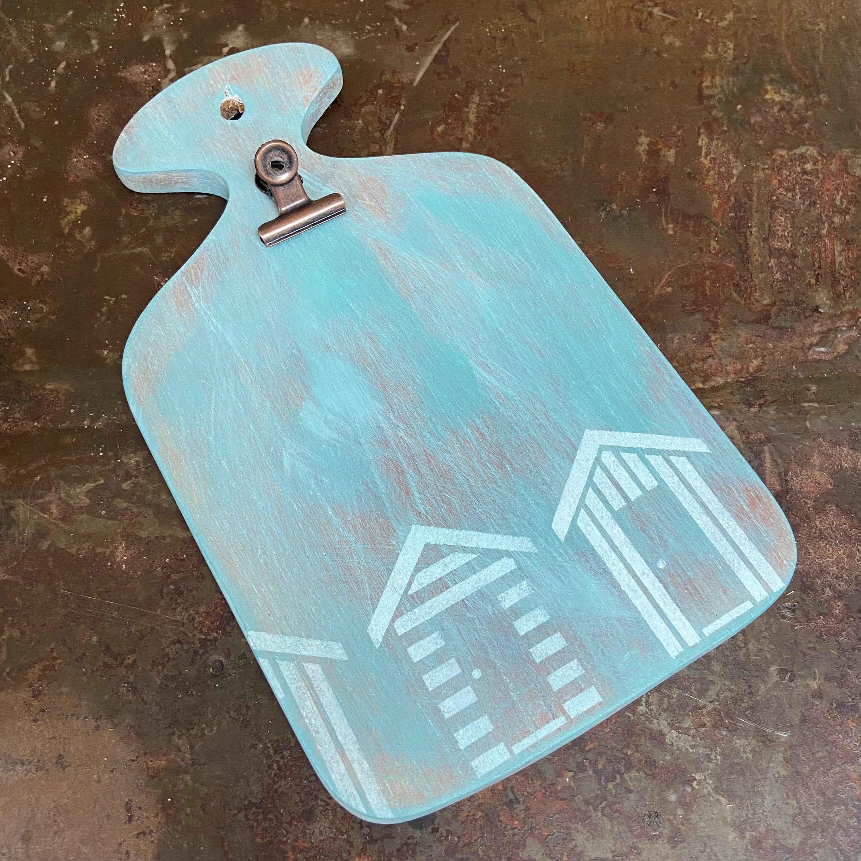 Beach Hut Clipboard