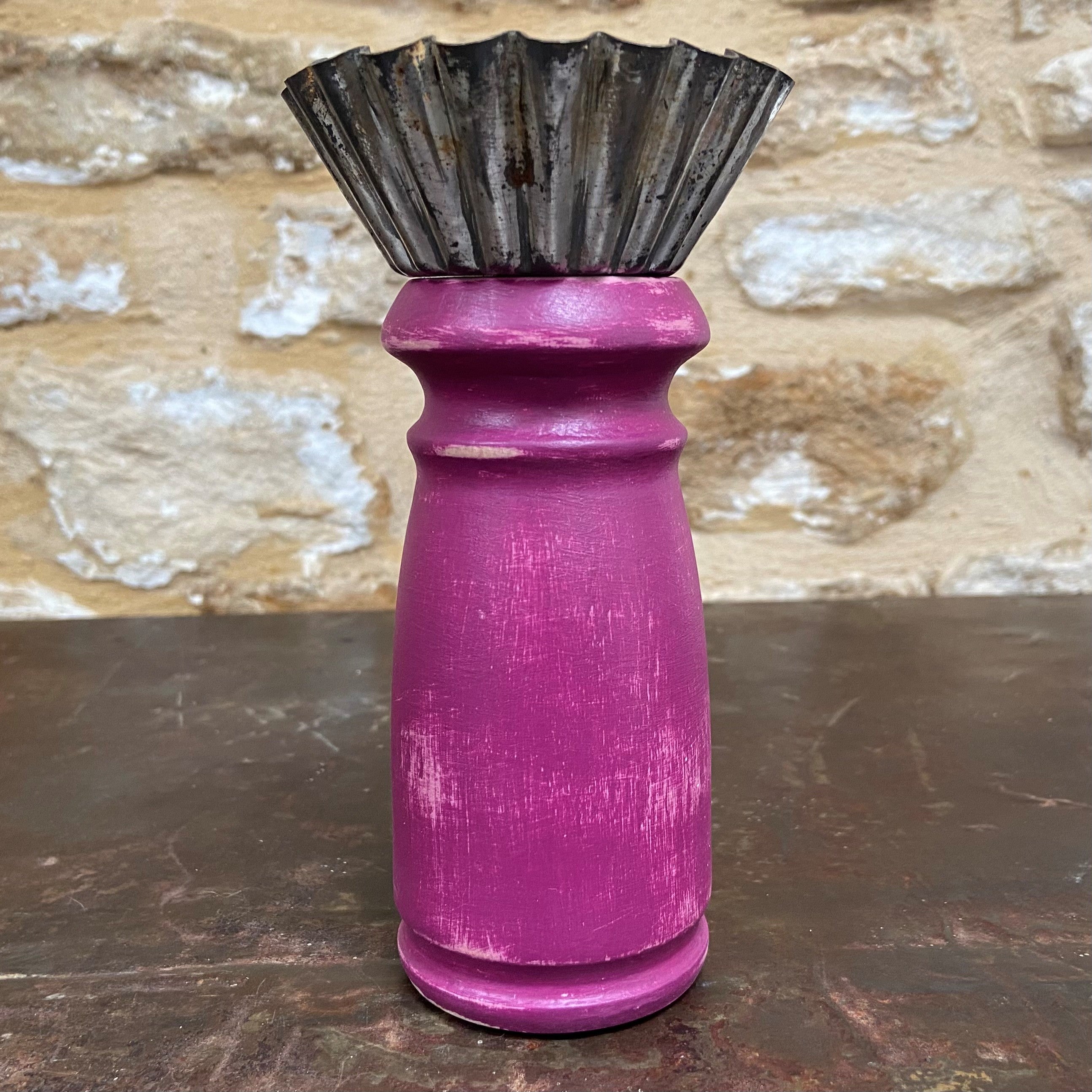 Vibrant Pink Tealight / Candleholder