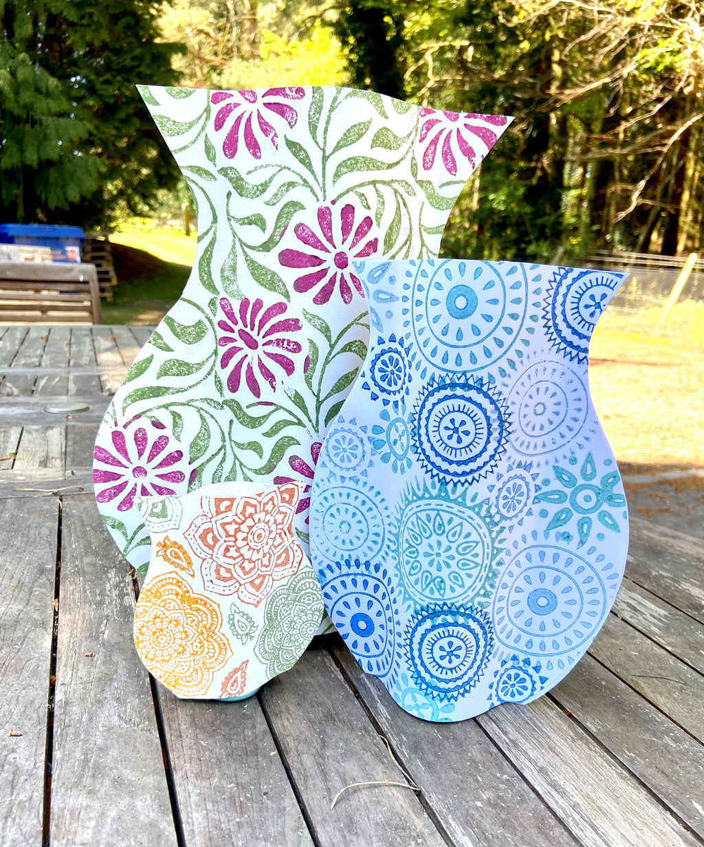 Paper Vases — DIY Upcycling Project
