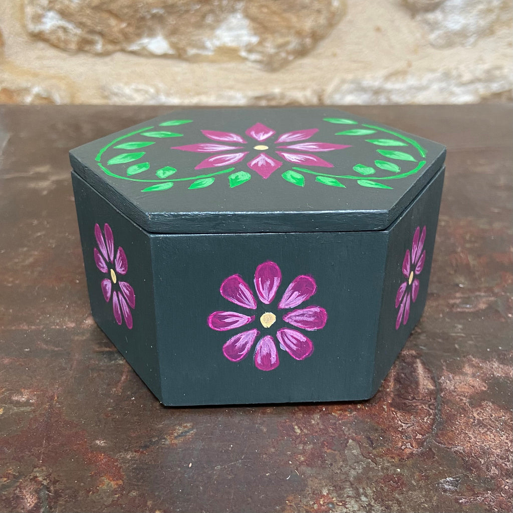 Folk Art Decorative Box