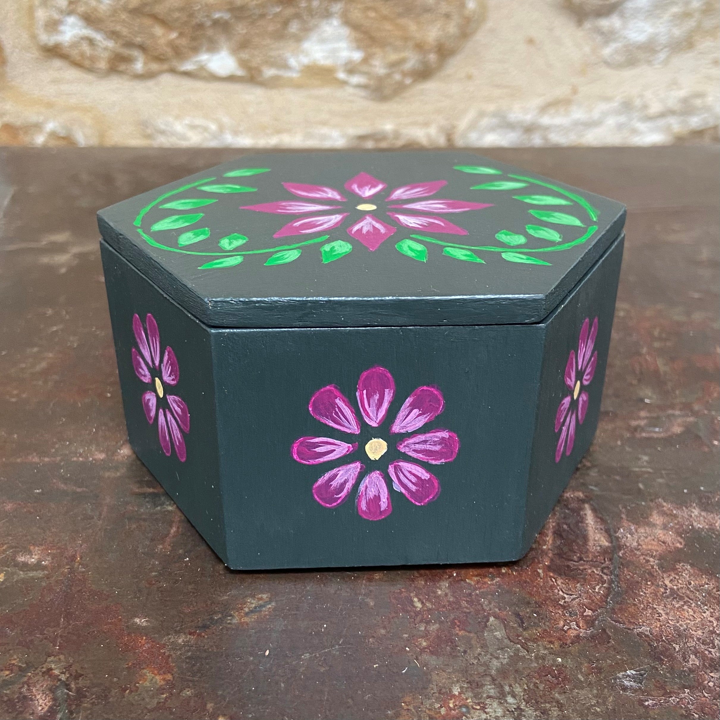 Folk Art Decorative Box