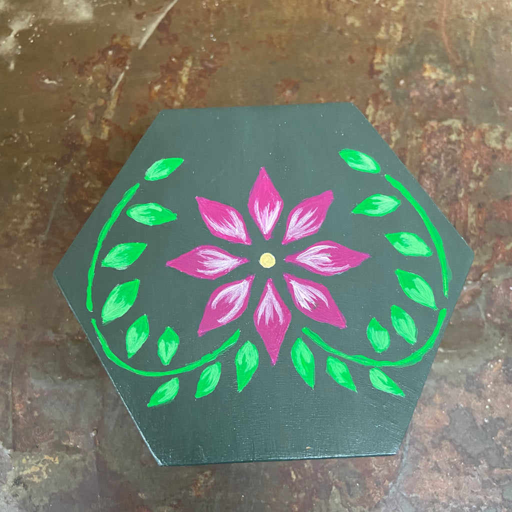 Folk Art Decorative Box