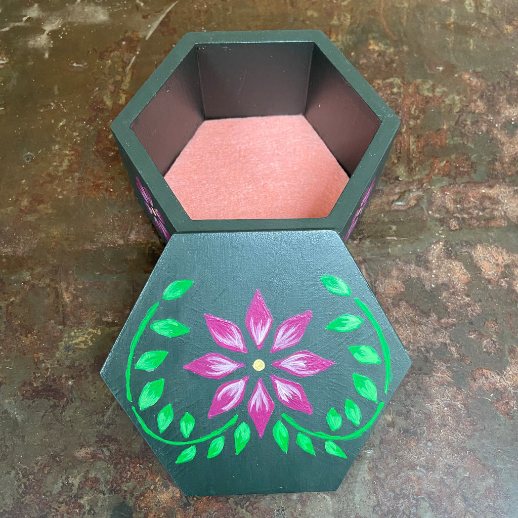 Folk Art Decorative Box