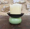 Small Green Tealight / Candle Holder