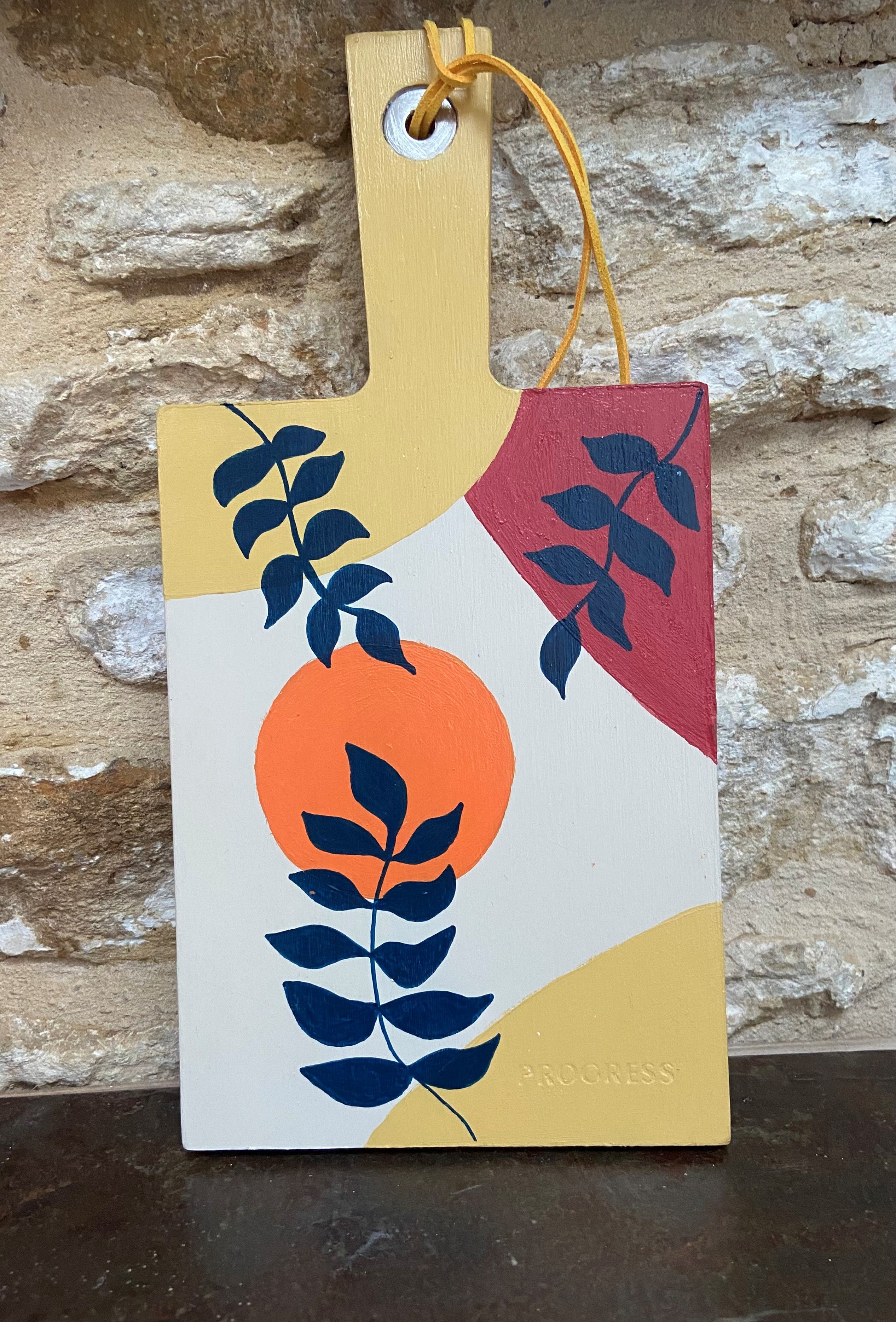 Sunset Patterned Clipboard/Noteboard