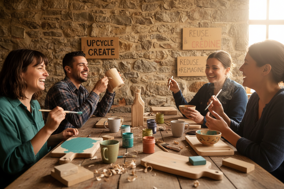 Community upcycling workshop